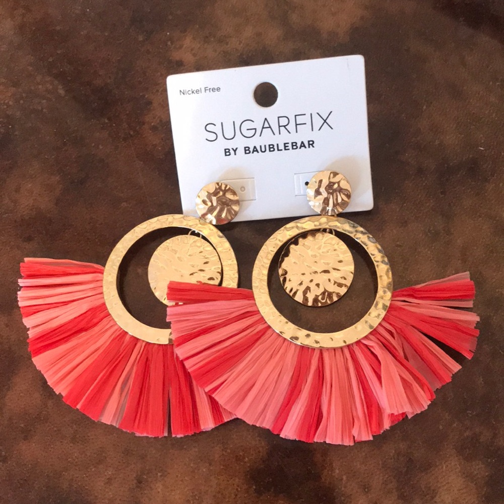Sugar fix tassel earrings